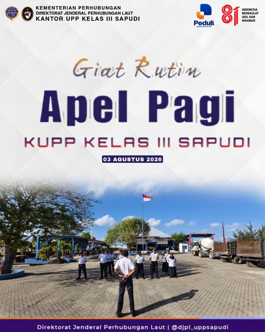 APEL PAGI AGUSTUS 2026